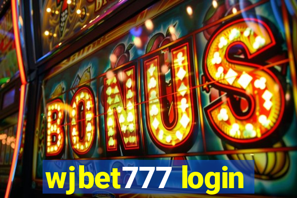 wjbet777 login